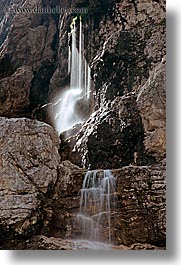 alto adige, dolomites, europe, italy, nature, vertical, waterfalls, photograph