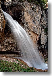 alto adige, dolomites, europe, italy, nature, vertical, waterfalls, photograph