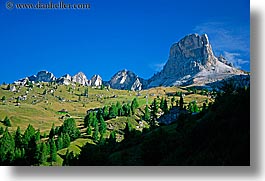 alt, alto adige, dolomites, europe, gusela, gusela mountain, horizontal, italy, mountains, passo giau, photograph