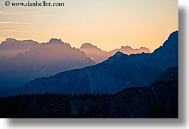 alto adige, dolomites, europe, horizontal, italy, passo giau, sunrise, photograph