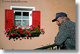 alto adige, dolomites, europe, horizontal, italy, men, people, windows, photograph