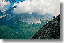 images/Europe/Italy/Dolomites/Silhouettes/hiker-mtn-edge-clouds-1.jpg
