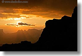 alto adige, dolomites, europe, horizontal, italy, sunsets, photograph