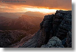 alto adige, dolomites, europe, horizontal, italy, sunsets, photograph