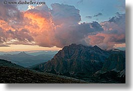 alto adige, dolomites, europe, horizontal, italy, sunsets, photograph