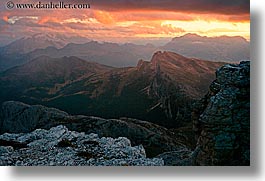 alto adige, dolomites, europe, horizontal, italy, sunsets, photograph