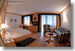 alto adige, dolomites, europe, fisheye lens, gardena, horizontal, hotels, italy, ulrich, val gardena, photograph