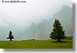 alto adige, dolomites, europe, gardena, horizontal, italy, trails, val gardena, valley, photograph