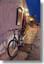 alberobello, bicycles, europe, italy, nite, puglia, vertical, walls, photograph