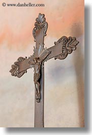 alberobello, crosses, europe, italy, jesus, metal, puglia, vertical, photograph