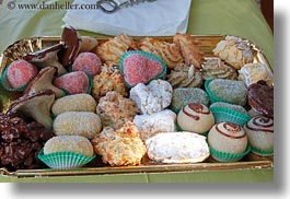 colorful, cookies, desserts, europe, foods, horizontal, italy, puglia, sweets, photograph