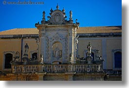 baroque, europe, facades, horizontal, italy, lecce, puglia, style, photograph