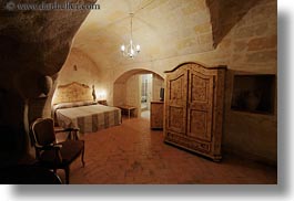 bedrooms, chandelier, europe, glow, horizontal, hotel st angelo, hotels, italy, lights, matera, puglia, slow exposure, photograph