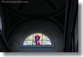 churches, europe, glasses, horizontal, italy, jesus, noci, puglia, stained, windows, photograph