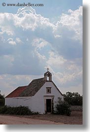 churches, clouds, europe, italy, masseria murgia albanese, noci, puglia, small, vertical, photograph