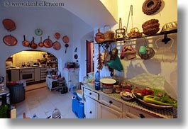 europe, horizontal, houses, italy, kitchen, masseria murgia albanese, noci, puglia, photograph