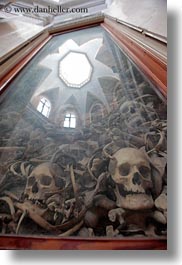 bones, churches, europe, italy, otranto, puglia, vertical, windows, photograph