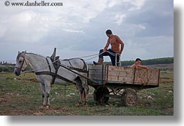 cowboys, drawn, europe, horizontal, horses, italy, otranto, people, puglia, stage coach, photograph