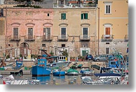 boats, europe, harbor, horizontal, italy, puglia, trani, photograph
