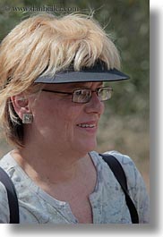 abate, ben debbie abate, clothes, debbie, emotions, europe, glasses, hats, italy, people, puglia, smiles, tourists, vertical, visor, womens, photograph