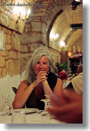 dining, emotions, europe, evie, evie sheppard, grey, hair, italy, people, puglia, smiles, tourists, vertical, womens, photograph