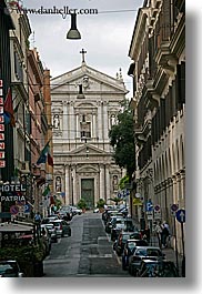 buildings, end, europe, italy, rome, streets, vertical, photograph