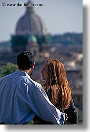 cityscapes, conceptual, couples, europe, italy, people, romantic, rome, vertical, photograph