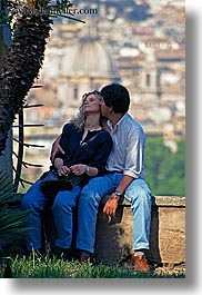 cityscapes, conceptual, couples, europe, italy, nature, people, plants, romantic, rome, trees, vertical, photograph