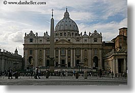 buildings, churches, domes, europe, horizontal, italy, rome, squares, st peters, structures, vatican, photograph