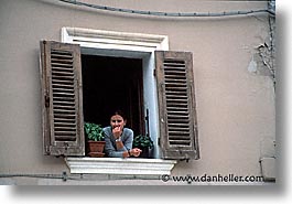 alghero, europe, horizontal, italy, people, sardinia, worried, photograph