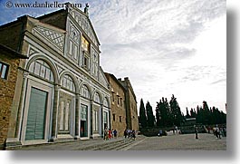 basilica san miniato, basillica, buildings, churches, europe, facades, florence, horizontal, italy, tuscany, photograph