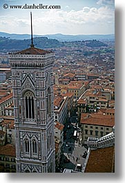 buildings, campanile di giotto, churches, cityscapes, europe, florence, italy, religious, tuscany, vertical, photograph
