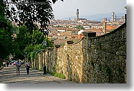 cities, cityscapes, europe, florence, horizontal, italy, pedestrians, tuscany, photograph