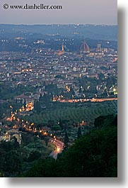 cities, cityscapes, europe, florence, italy, nite, slow exposure, tuscany, vertical, photograph