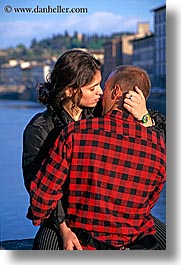 bridge, couples, europe, florence, italy, men, people, tuscany, vertical, womens, photograph