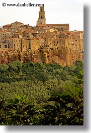 cities, cityscapes, europe, italy, old, pitigliano, towns, tuscany, vertical, photograph