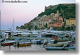 boats, europe, harbor, horizontal, italy, porto ercole, towns, tuscany, photograph