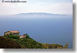 europe, horizontal, houses, islands, italy, porto ercole, sky, towns, tuscany, photograph