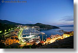 dawn, europe, harbor, horizontal, italy, long exposure, nite, porto ercole, towns, tuscany, photograph