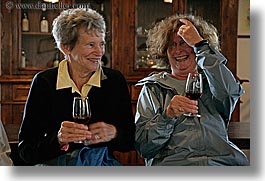 dorothy, europe, happy, horizontal, italy, laugh, laughing, muriel, muriel edith, red wine, senior citizen, tourists, tuscany, wine glass, wines, womens, photograph