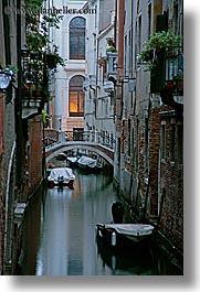 boats, canals, europe, italy, long exposure, venecia, venezia, venice, vertical, photograph