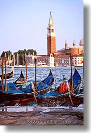 europe, gondolas, italy, venecia, venezia, venice, vertical, photograph
