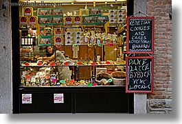 europe, horizontal, italy, pastry, stores, venecia, venetian, venezia, venice, photograph