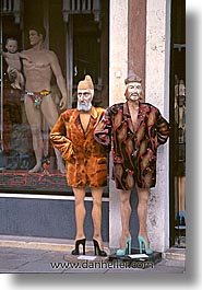 europe, italy, male, mannequins, streets, venecia, venezia, venice, vertical, photograph