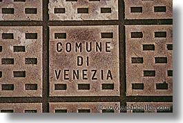 europe, horizontal, italy, manholes, streets, venecia, venezia, venice, photograph