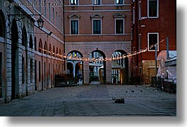 europe, horizontal, italy, lights, slow exposure, streets, strings, venecia, venezia, venice, photograph
