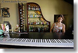 bars, europe, horizontal, jewish quarter, krakow, piano, poland, warsztat music cafe, womens, photograph