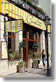 carlito, europe, krakow, poland, restaurants, signs, vertical, photograph
