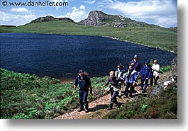 england, europe, hiking, horizontal, people, scotland, slioch, united kingdom, photograph