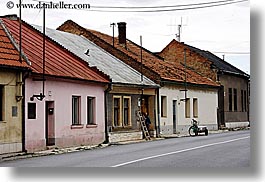 europe, horizontal, houses, slovakia, streets, photograph